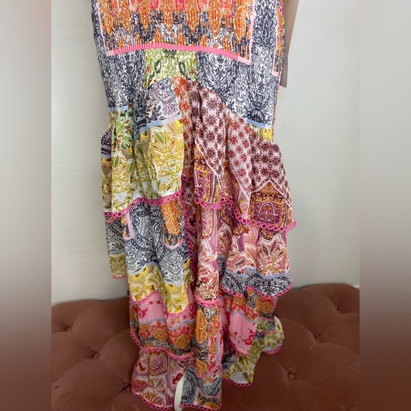 Boho Millie Dress Never Fully
Dressed Multicolor V-Neck Bohemian Dress - Picture 2 of 14